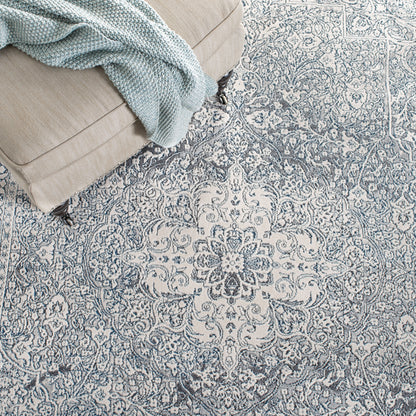 Safavieh Alhambra Alh628M Cream/Blue Area Rug