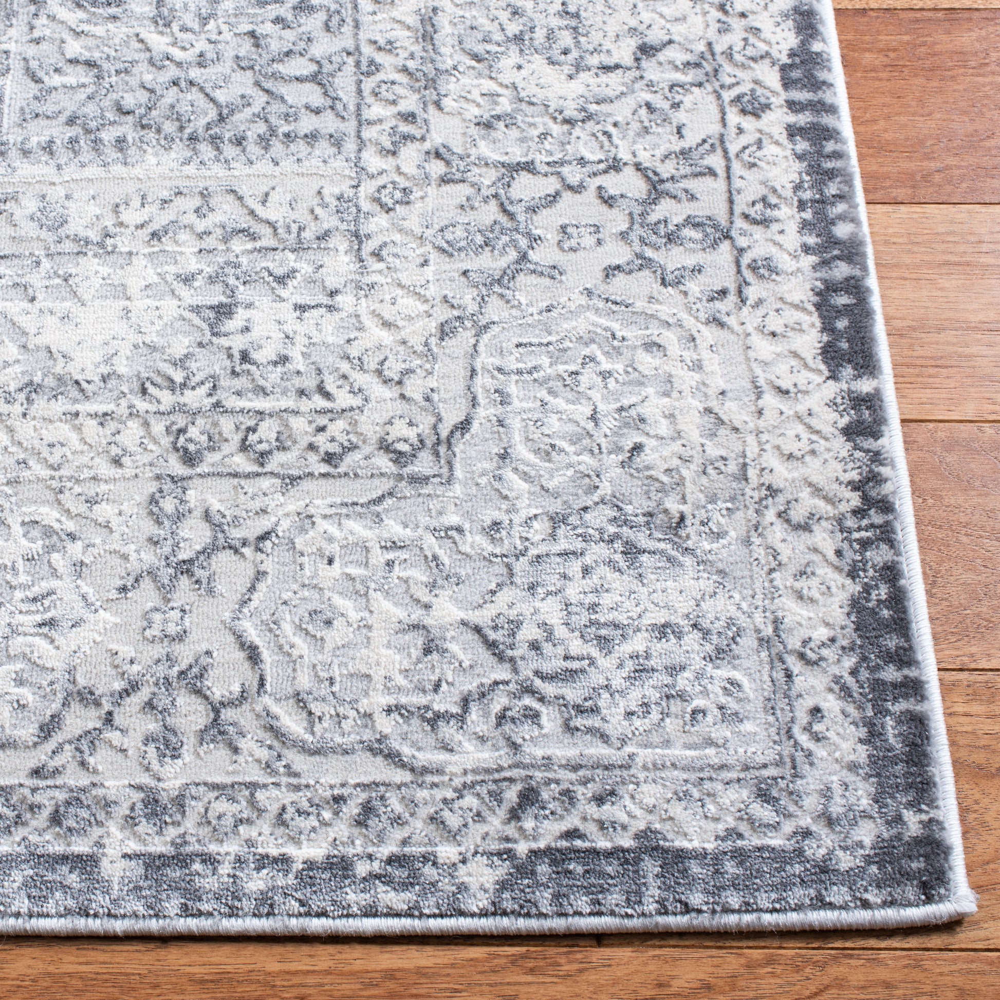 Safavieh Alhambra Alh629F Dark Grey/Grey Area Rug