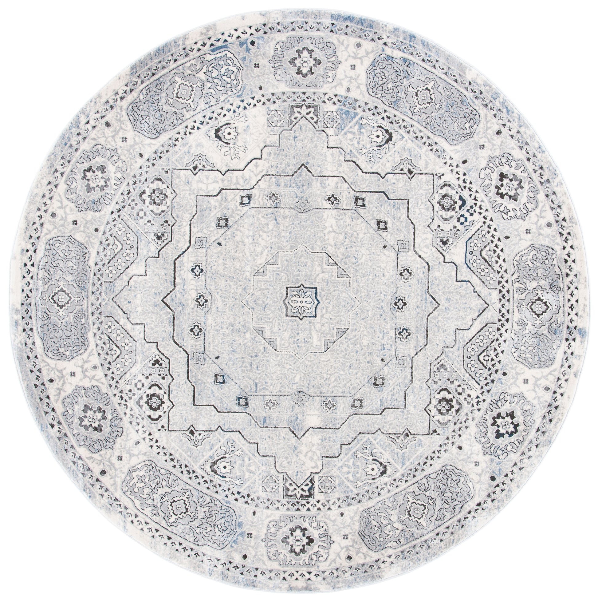 Safavieh Alhambra Alh629K Ivory/Grey Area Rug