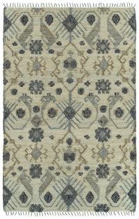 Kaleen Alejandra Alj99-44 Natural, Gray, Silver, Spa Area Rug