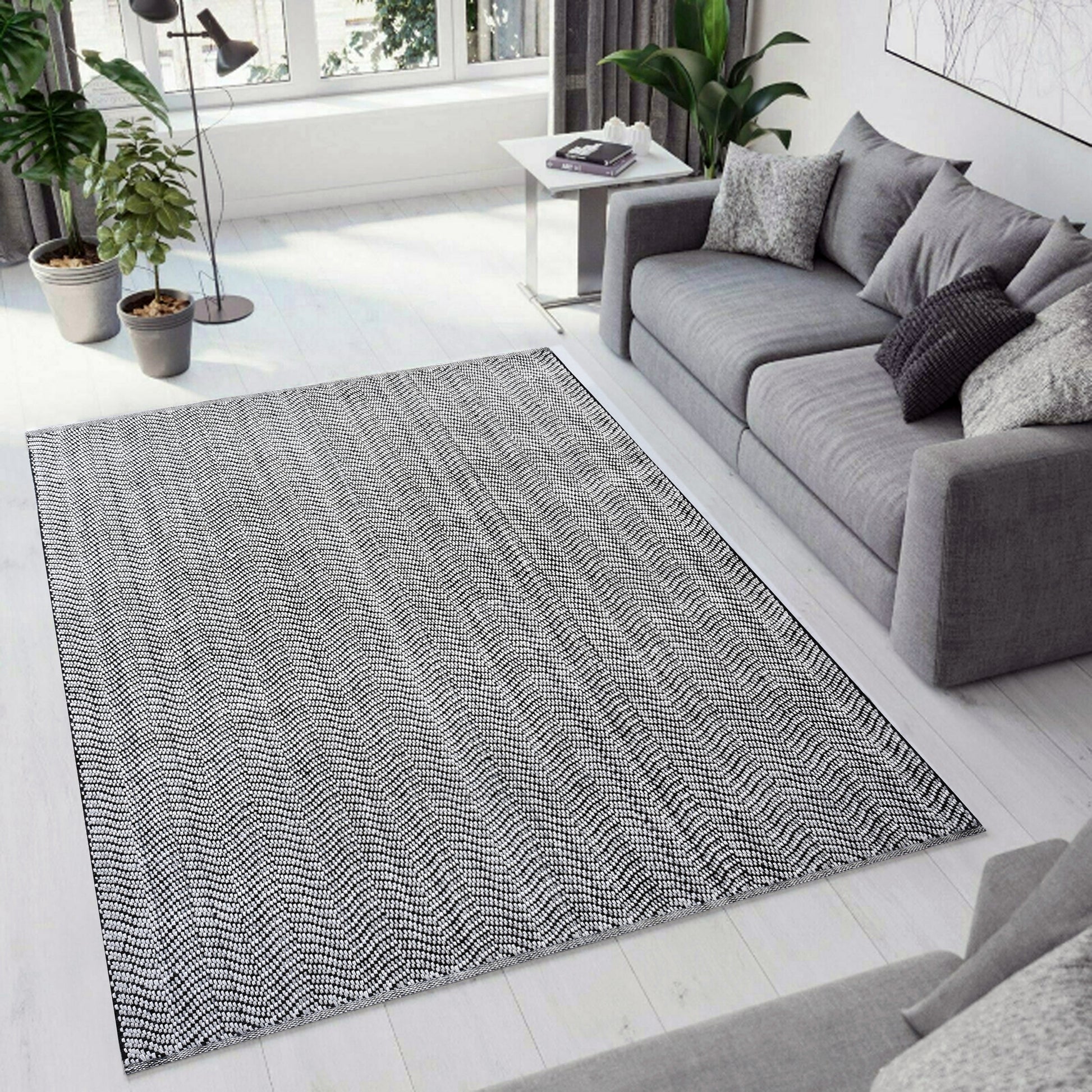 Dynamic Rugs Allegra 2986 Grey/Ivory/Black Area Rug