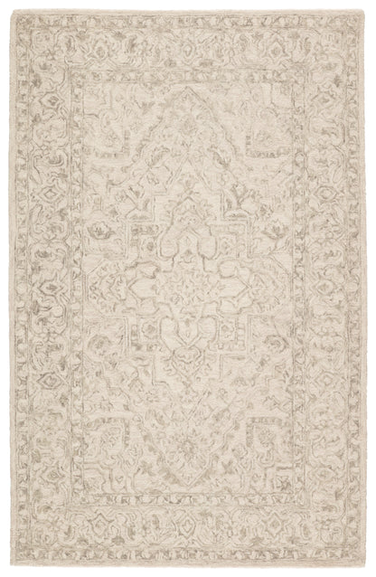 Jaipur Almira Lena Alr03 Light Gray/Cream Area Rug