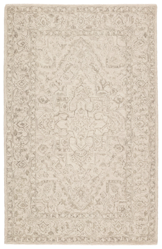 Jaipur Almira Lena Alr03 Light Gray/Cream Area Rug