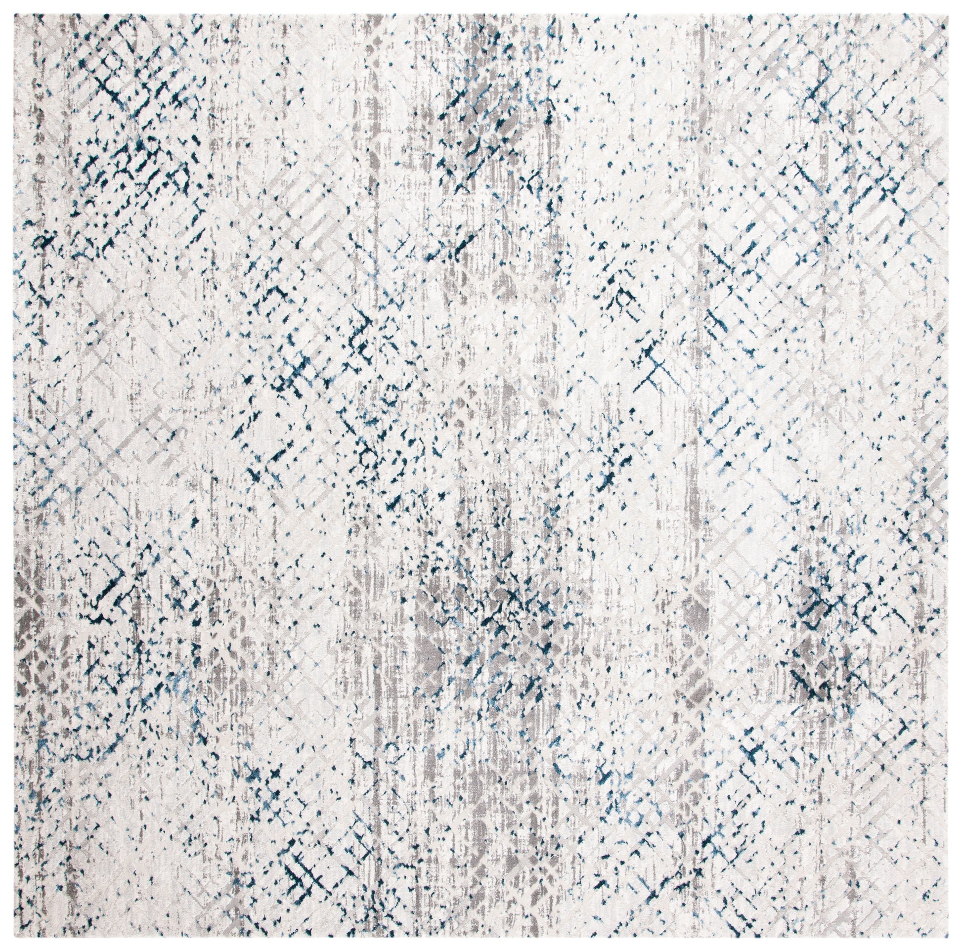 Safavieh Amalfi Amf552B Cream/Navy Area Rug