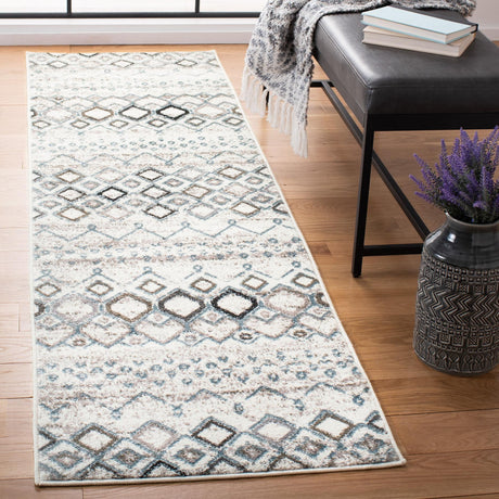 Safavieh Amsterdam Ams108A Ivory/Grey Rugs.