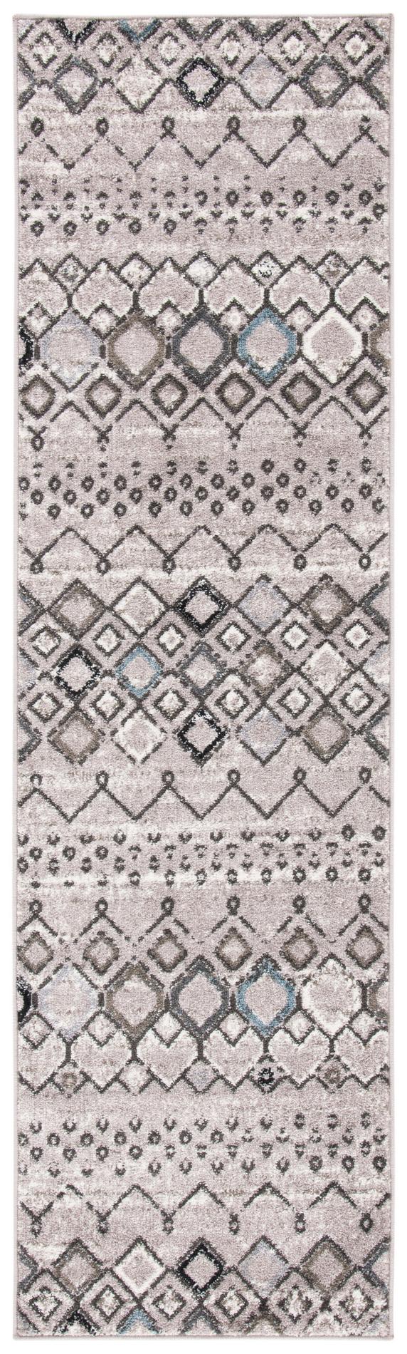 Safavieh Amsterdam Ams108F Light Grey/Brown Area Rug