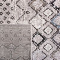 Safavieh Amsterdam Ams108F Light Grey/Brown Area Rug