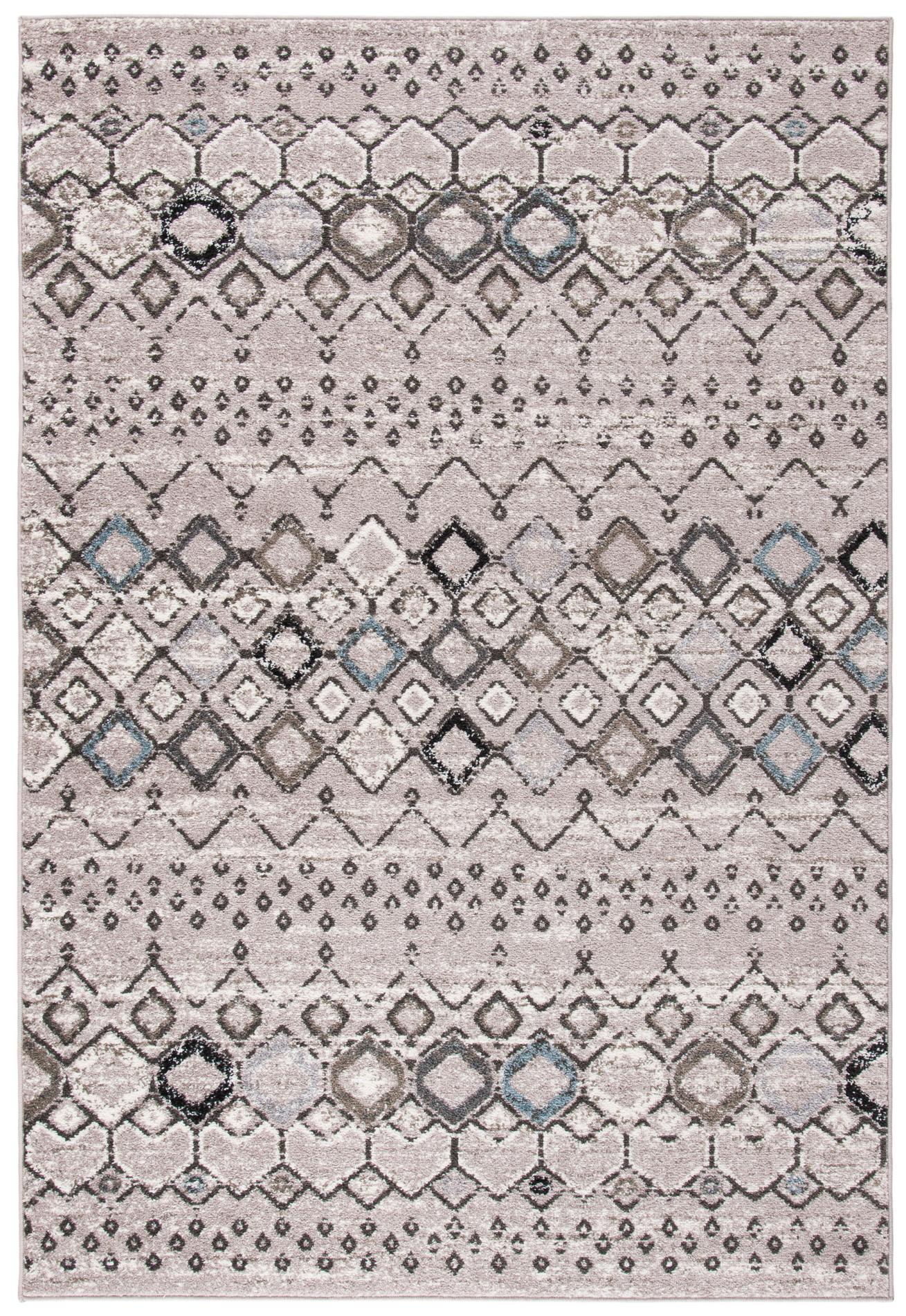 Safavieh Amsterdam Ams108F Light Grey/Brown Area Rug