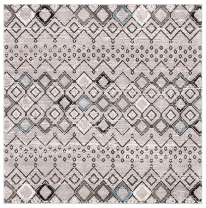 Safavieh Amsterdam Ams108F Light Grey/Brown Area Rug