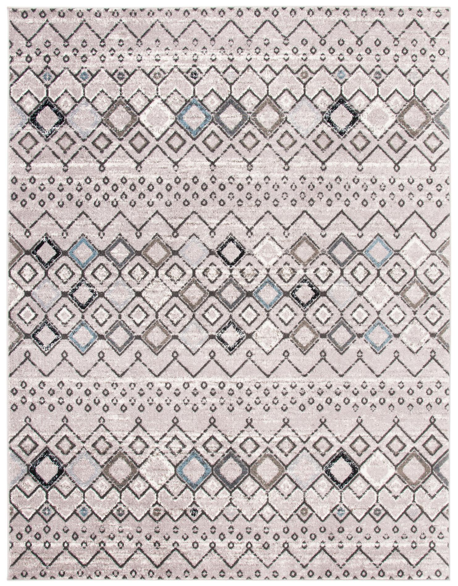 Safavieh Amsterdam Ams108F Light Grey/Brown Area Rug