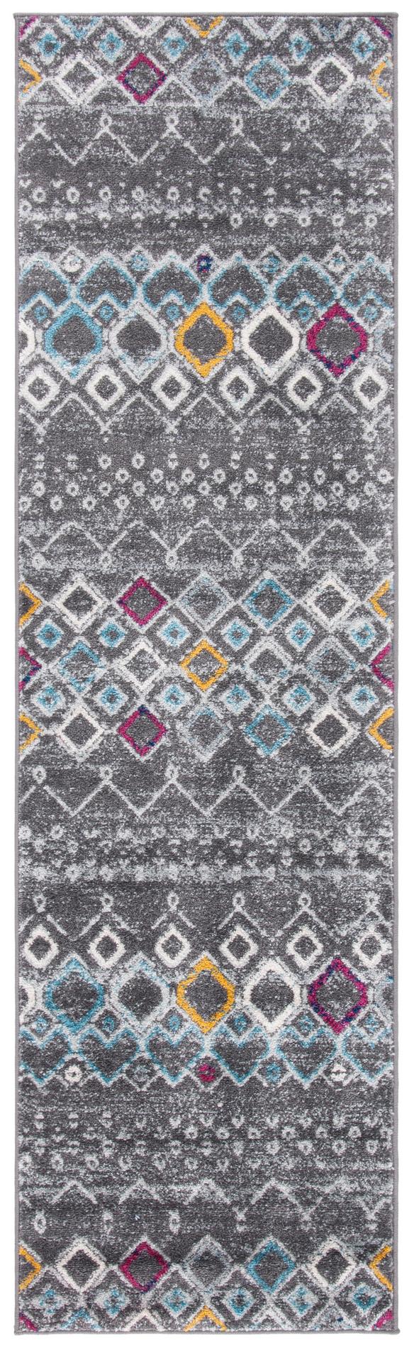 Safavieh Amsterdam Ams108H Dark Grey/Ivory Area Rug