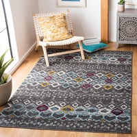 Safavieh Amsterdam Ams108H Dark Grey/Ivory Area Rug