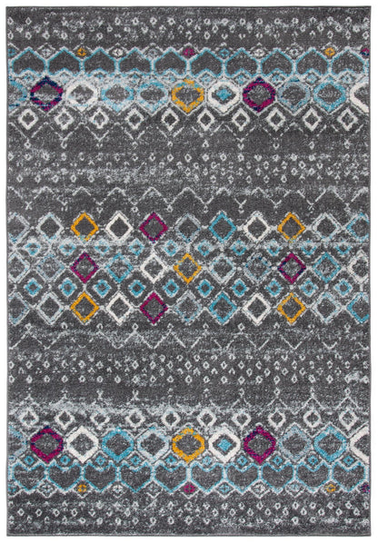 Safavieh Amsterdam Ams108H Dark Grey/Ivory Area Rug