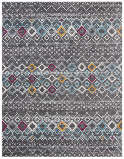 Safavieh Amsterdam Ams108H Dark Grey/Ivory Area Rug