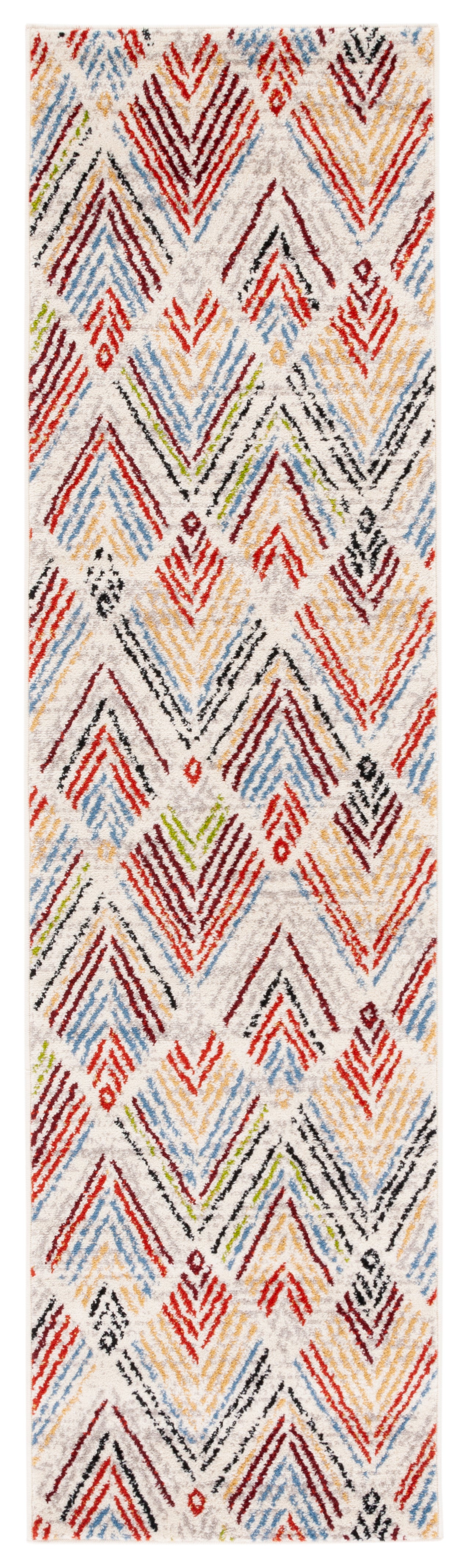 Safavieh Amsterdam Ams110B Ivory/Red Area Rug