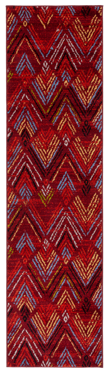 Safavieh Amsterdam Ams110Q Red/Terracotta Area Rug