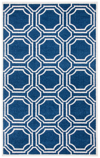 Safavieh Amherst Amt411P Navy / Ivory Rugs