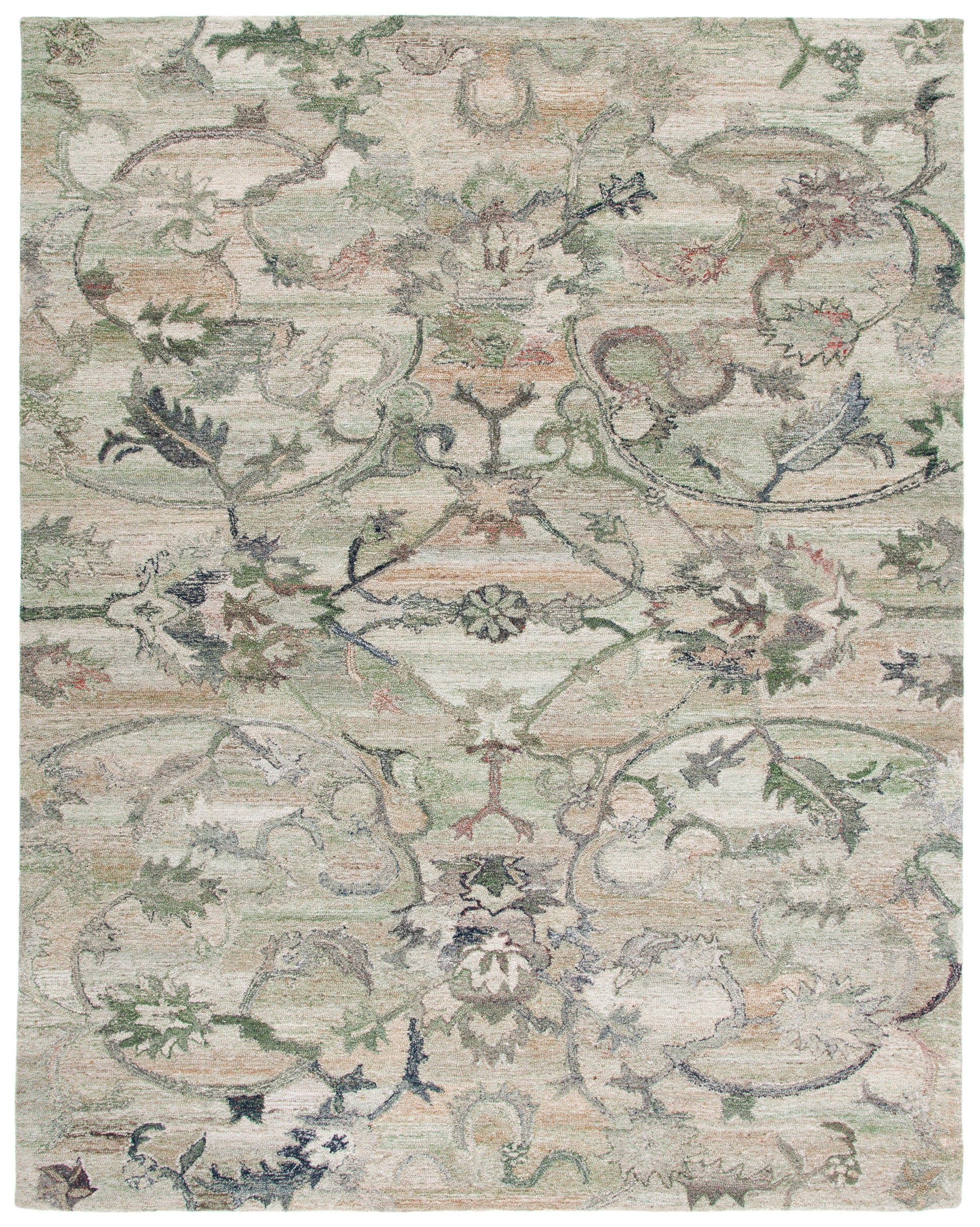 Safavieh Anatolia An401W Sage/Beige Area Rug