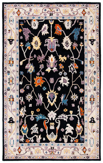 Safavieh Anatolia An513Z Black/Ivory Area Rug