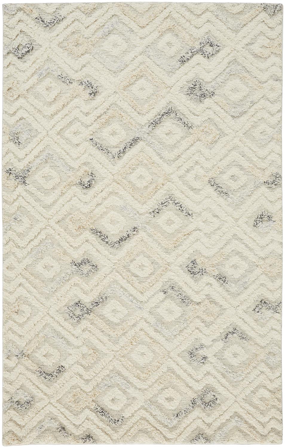 Feizy Anica 8004F Ivory/Blue Area Rug