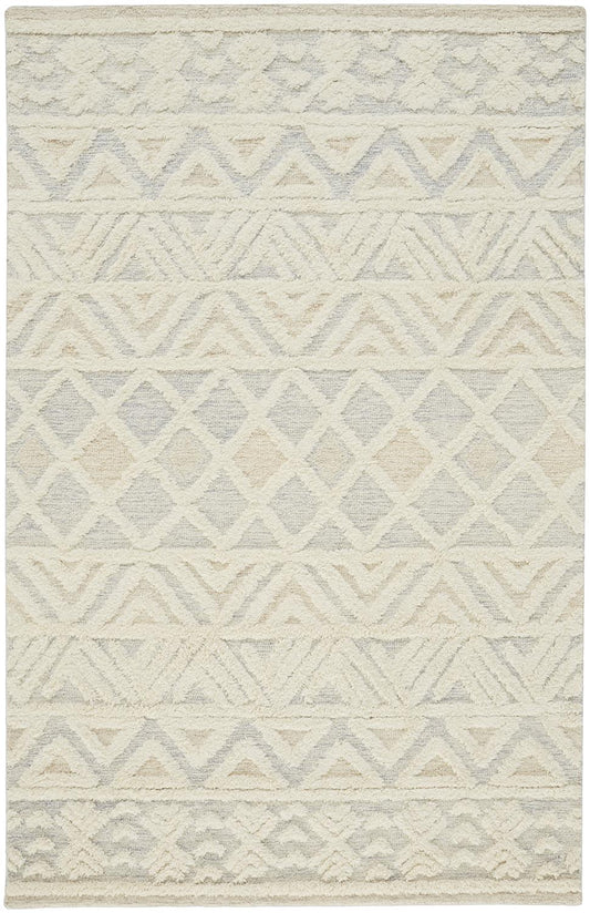 Feizy Anica 8005F Ivory/Blue Area Rug