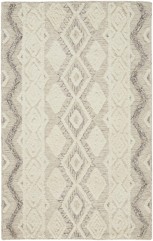 Feizy Anica 8006F Ivory/Gray Area Rug