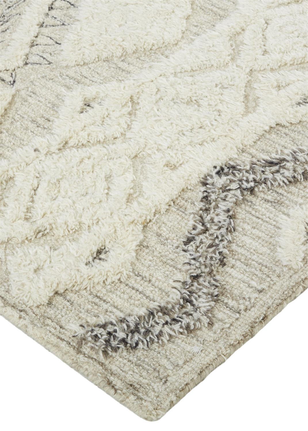 Feizy Anica 8006F Ivory/Gray Area Rug