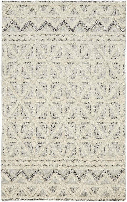 Feizy Anica 8007F Ivory/Blue Area Rug