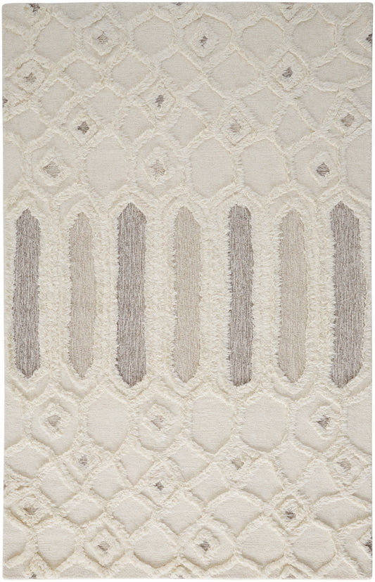 Feizy Anica 8013F Ivory/Taupe Area Rug