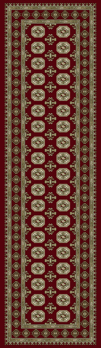 Dynamic Rugs Ancient Garden 57102 Red/Beige Area Rug