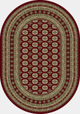 Dynamic Rugs Ancient Garden 57102 Red/Beige Rug.