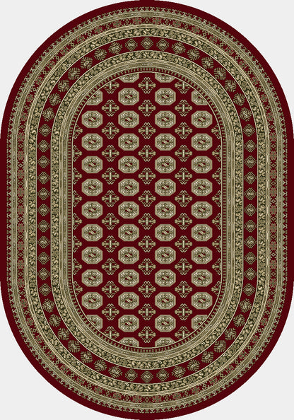 Dynamic Rugs Ancient Garden 57102 Red/Beige Area Rug