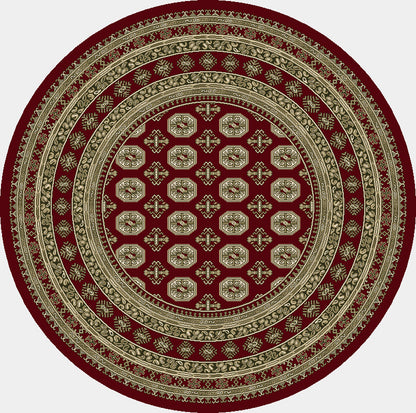 Dynamic Rugs Ancient Garden 57102 Red/Beige Area Rug