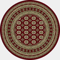 Dynamic Rugs Ancient Garden 57102 Red/Beige Area Rug