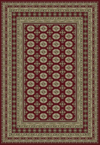 Dynamic Rugs Ancient Garden 57102 Red/Beige Area Rug