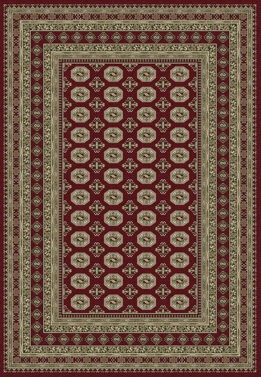 Dynamic Rugs Ancient Garden 57102 Red/Beige Area Rug