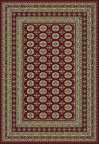 Dynamic Rugs Ancient Garden 57102 Red/Beige Area Rug