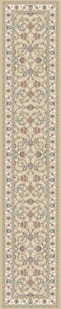 Dynamic Rugs Ancient Garden 57120 Beige/Light Blue Area Rug