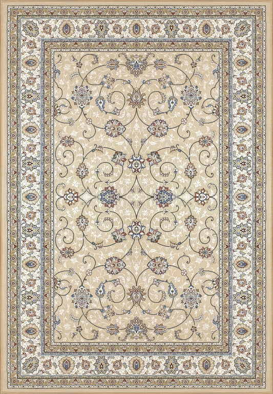 Dynamic Rugs Ancient Garden 57120 Beige/Light Blue Area Rug