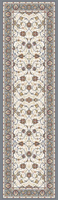 Dynamic Rugs Ancient Garden 57120 Navy Area Rug