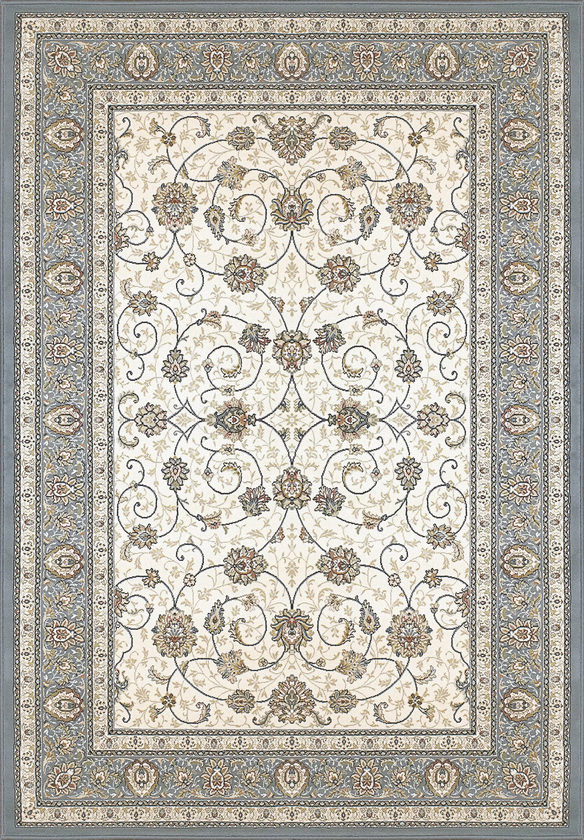 Dynamic Rugs Ancient Garden 57120 Navy Area Rug