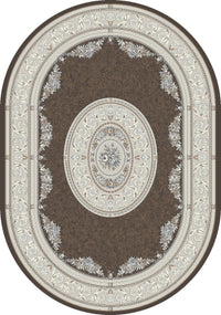 Dynamic Rugs Ancient Garden 57226 Brown/Cream Area Rug