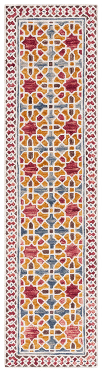 Safavieh Aspen Apn149Q Red/Yellow Area Rug