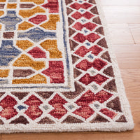 Safavieh Aspen Apn149Q Red/Yellow Area Rug