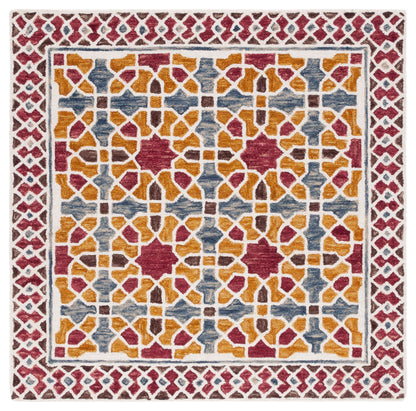 Safavieh Aspen Apn149Q Red/Yellow Area Rug