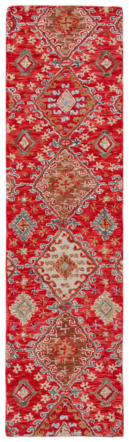 Safavieh Aspen Apn529Q Red/Gold Area Rug