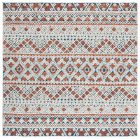 Safavieh Aspen Apn530M Blue/Orange Area Rug