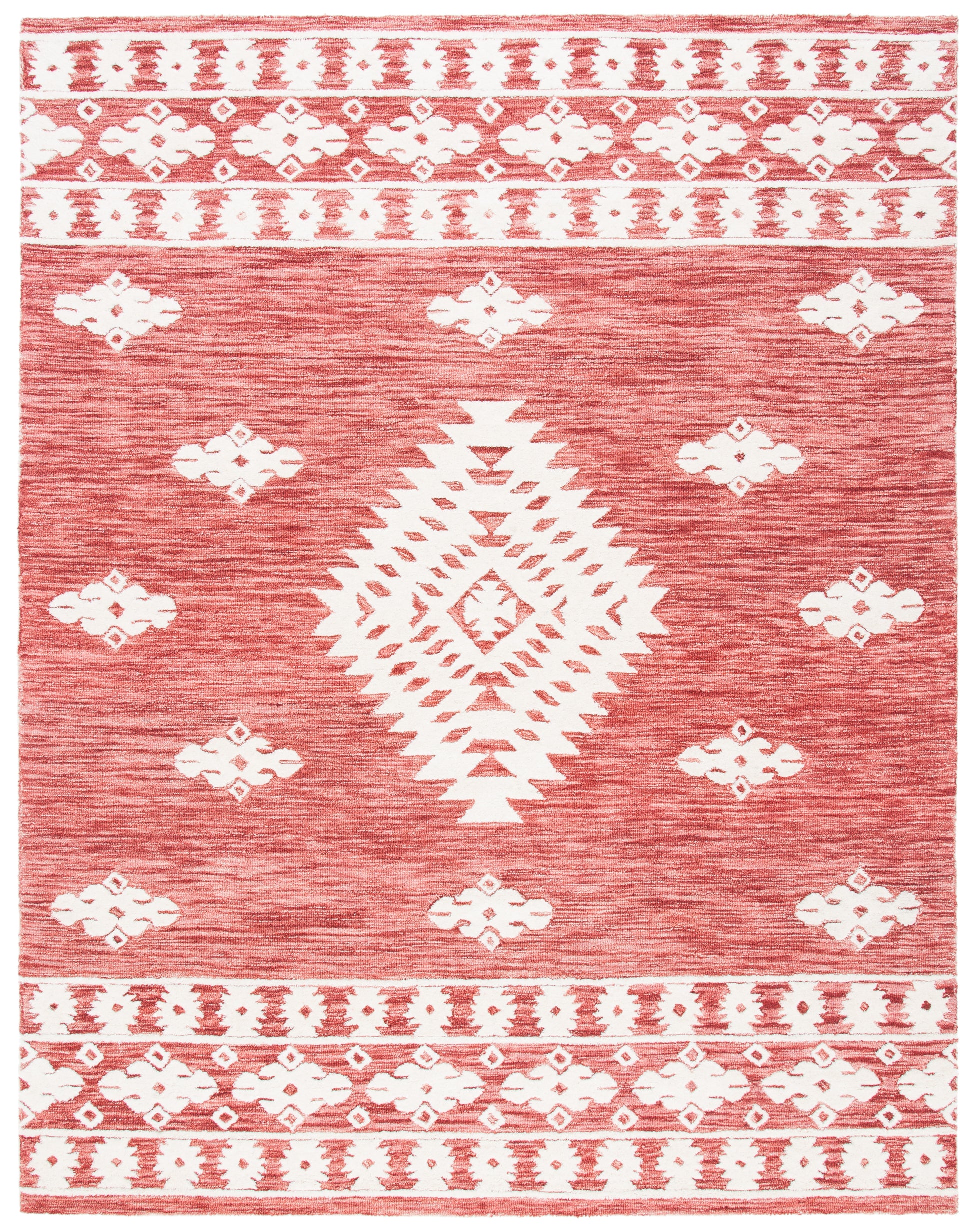 Safavieh Aspen Apn550P Rust/Ivory Area Rug