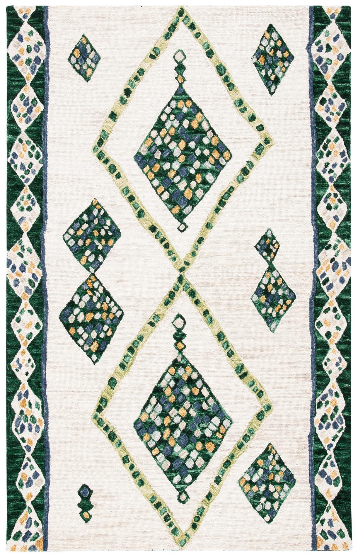 Safavieh Aspen Apn702Y Green/Ivory Area Rug