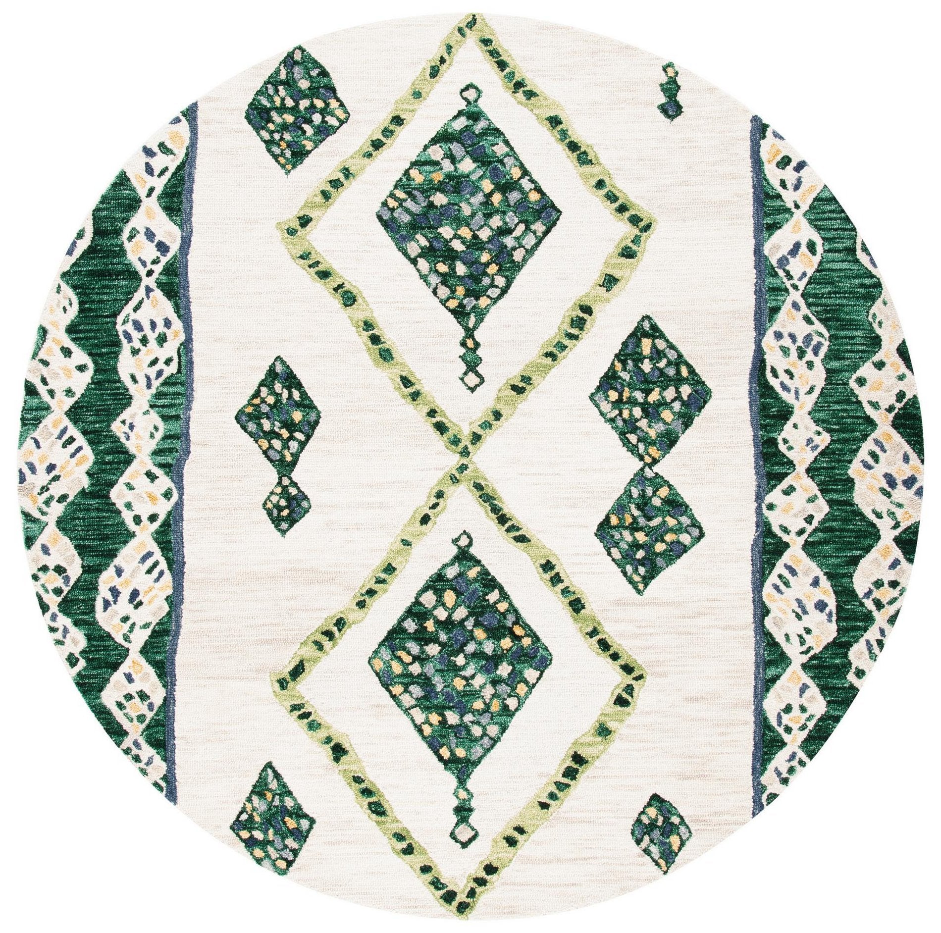 Safavieh Aspen Apn702Y Green/Ivory Area Rug